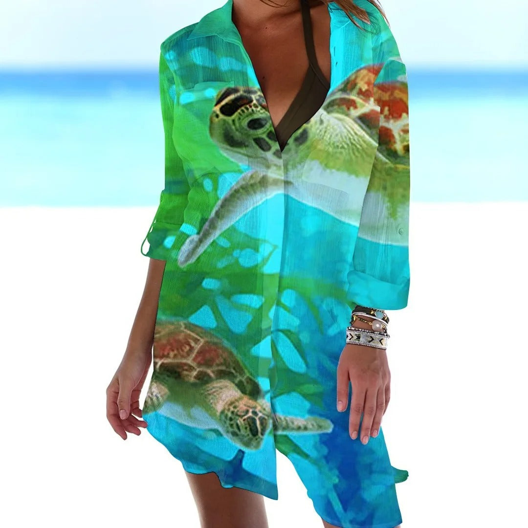 MB | Tropical Print Minikleid