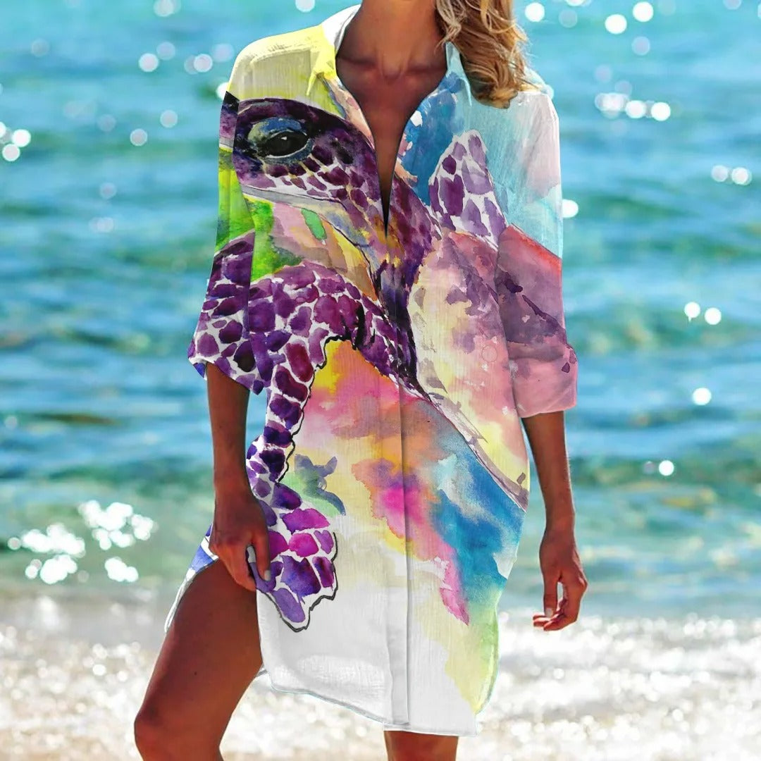 MB | Tropical Print Minikleid