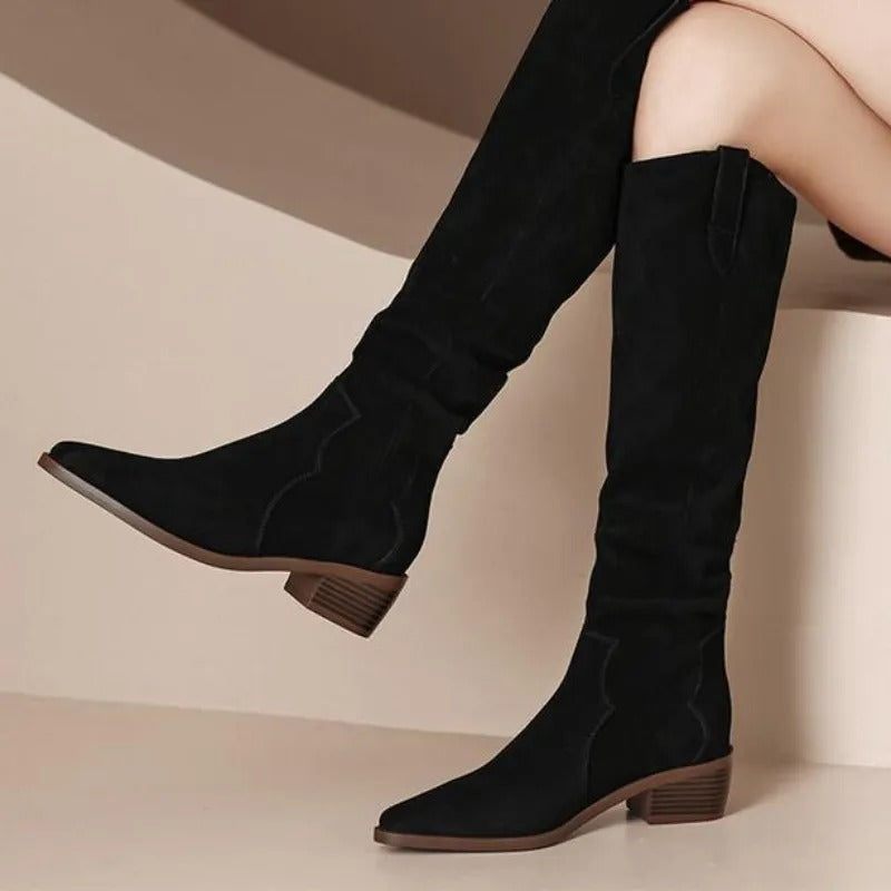 LM | Boots - Black - Classic and chic - Perfect for cold days