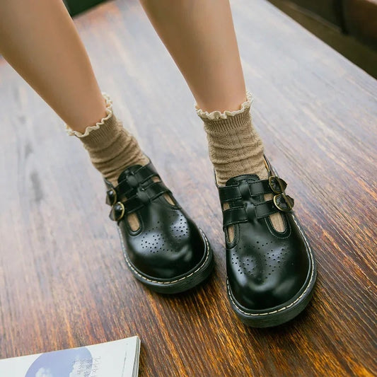 MB |  Flache Oxford-Schuhe im britischen Stil