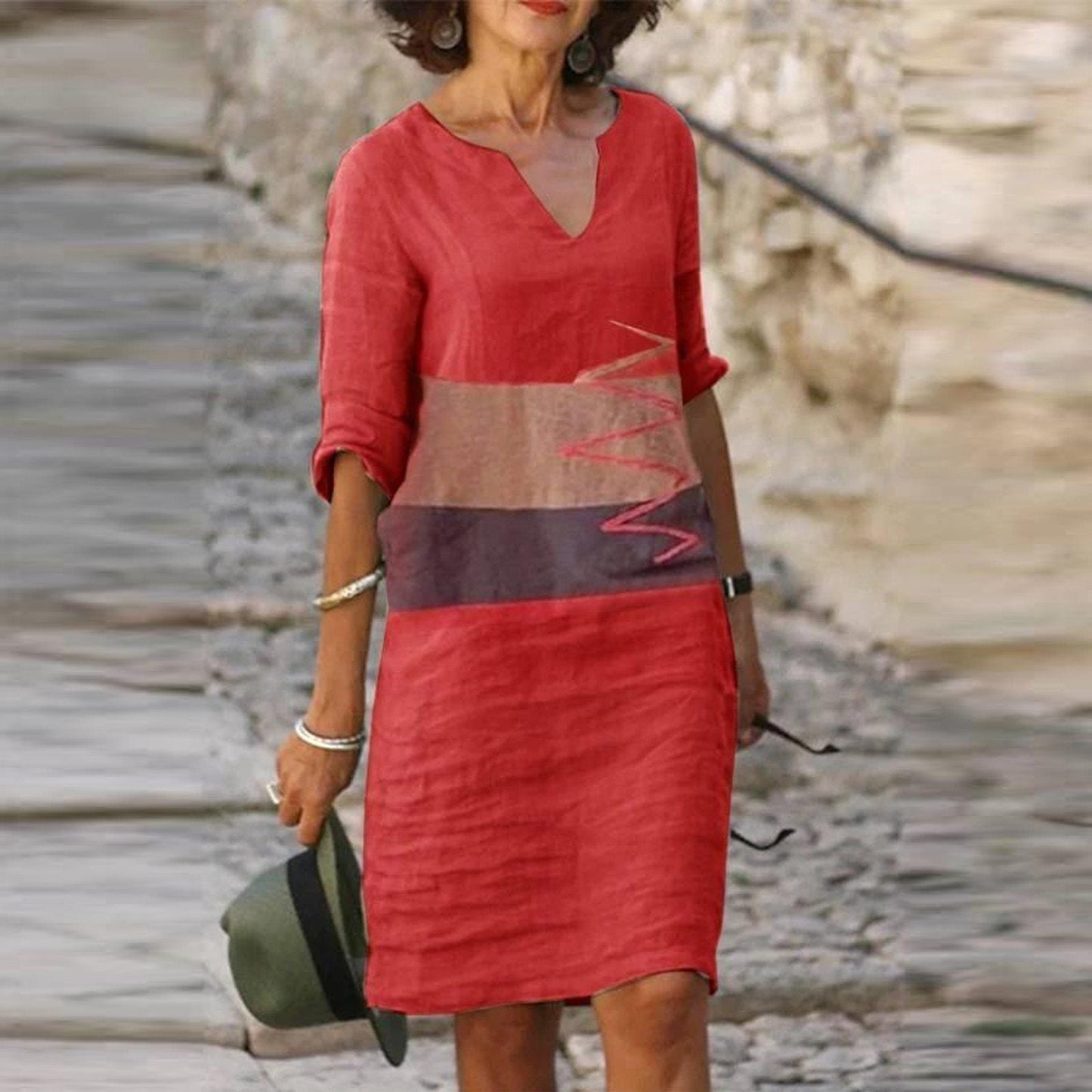 LM | "Liana" designer boho dress