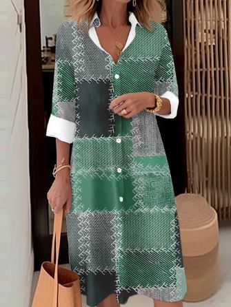 LM | Elegant shirt dress