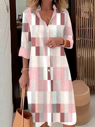 LM | Elegant shirt dress
