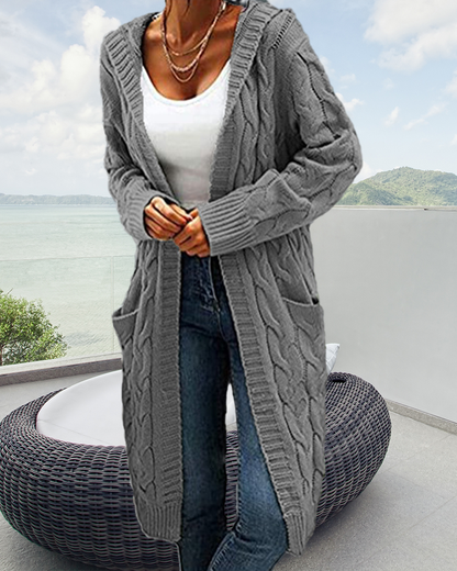 LM | Simple and stylish winter cardigan