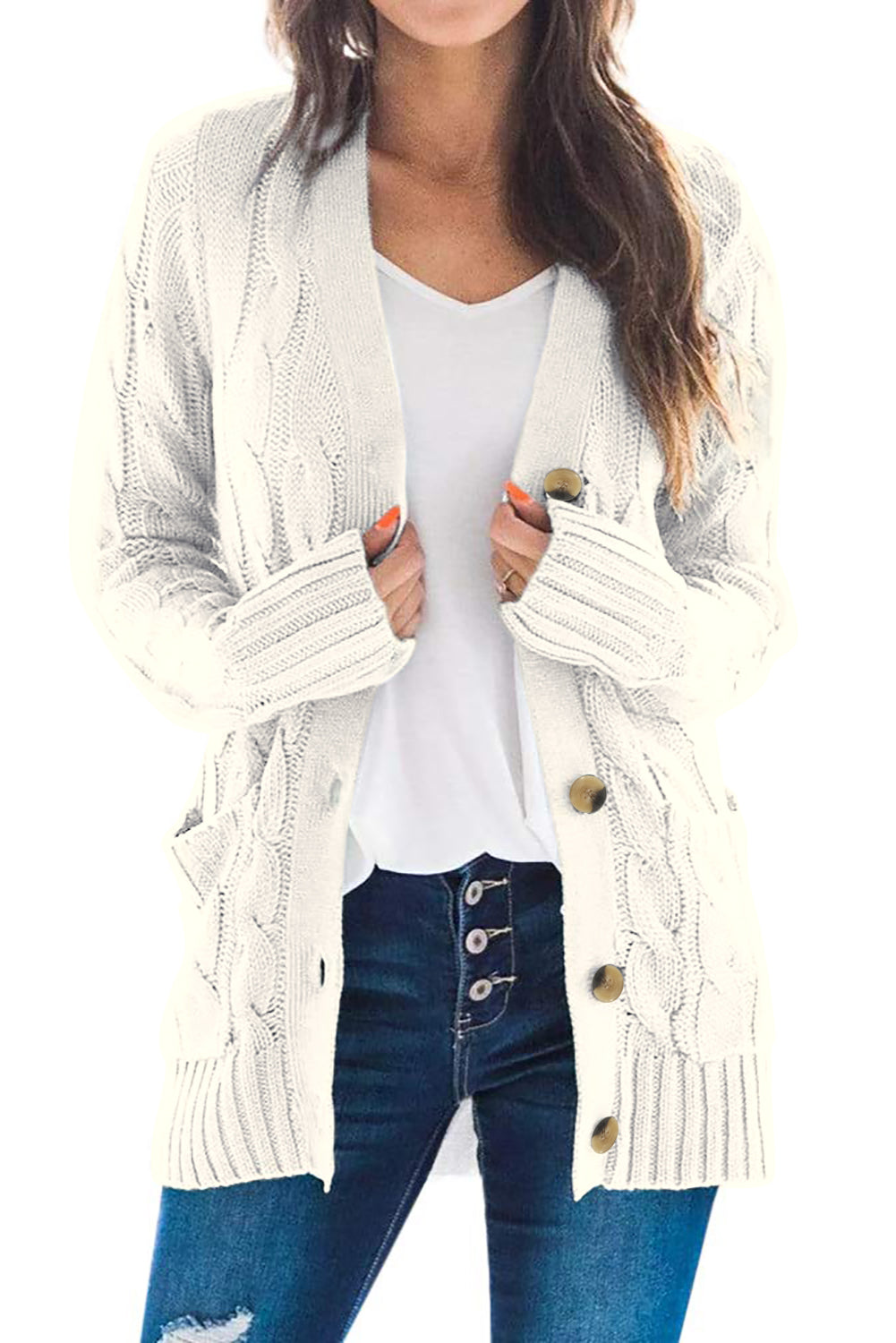 LM | Trendy and elegant winter cardigan