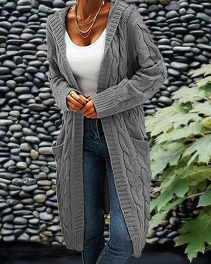 LM | Simple and stylish winter cardigan