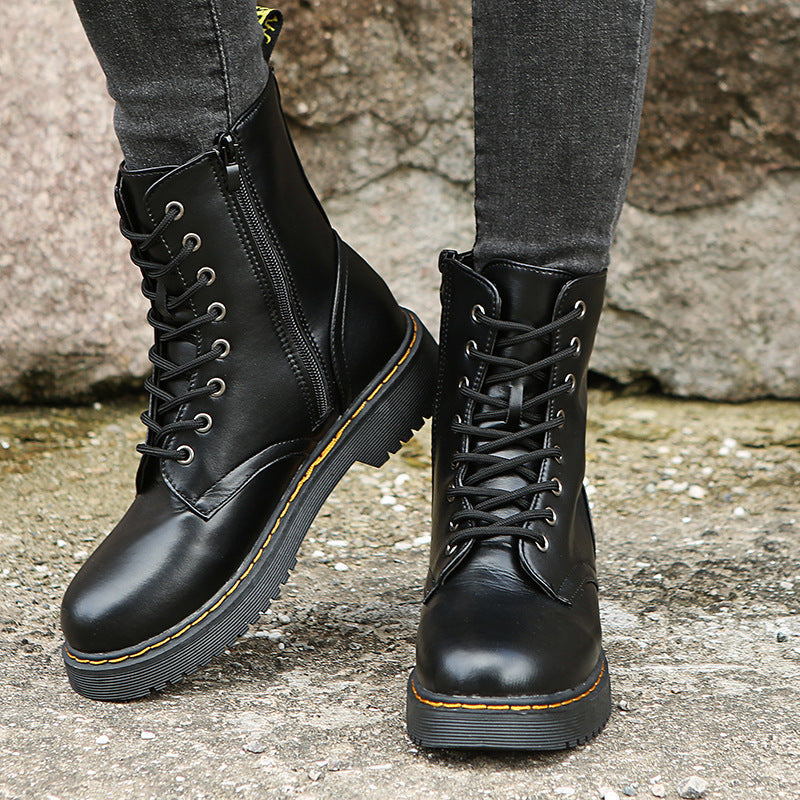 LM | Boots with chunky heel