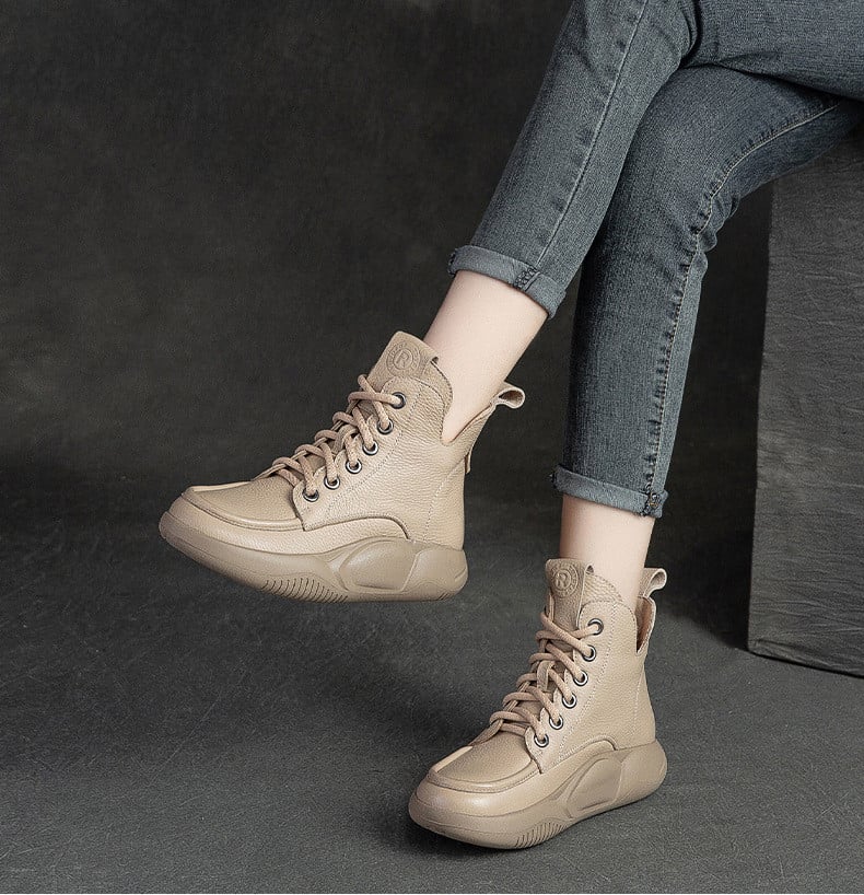 LM | PREMIUM RETRO STYLE KNEE HIGH MARTIN BOOTS