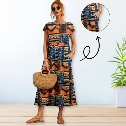LM | relaxed summer dress