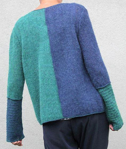 LM | Modern and fashionable winter sweater