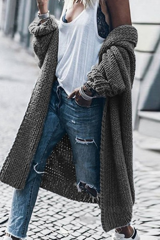 LM | Classic and elegant winter cardigan