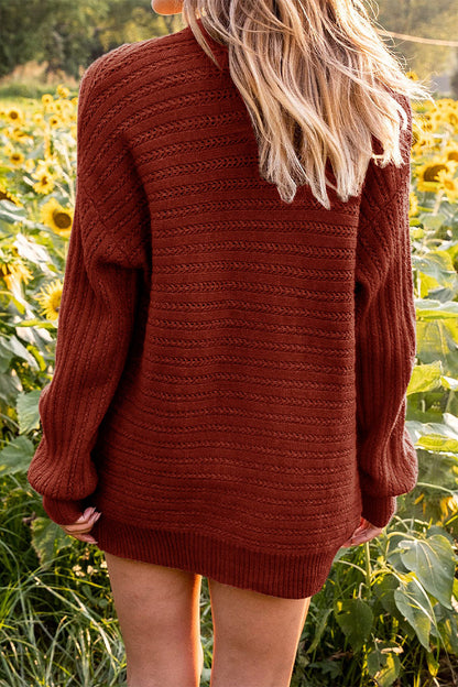 LM | Fashionable and effortless winter cardigan