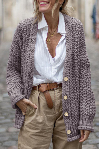 LM | Casual and comfortable winter cardigan