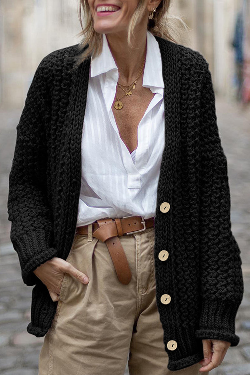 LM | Casual and comfortable winter cardigan
