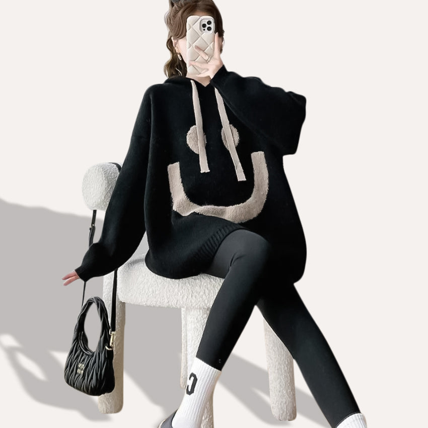 LM | Stylish and elegant winter hoodie