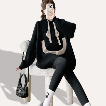 LM | Stylish and elegant winter hoodie