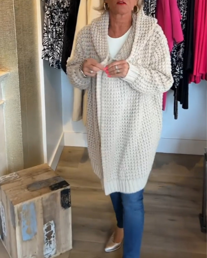 LM | Modern and fashionable winter cardigan