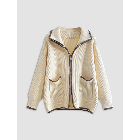 LM | Simple and stylish winter cardigan