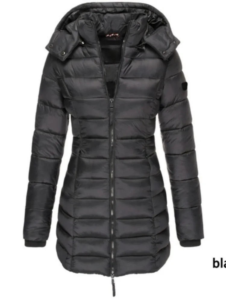 TS | Women's puffer jacket with hood