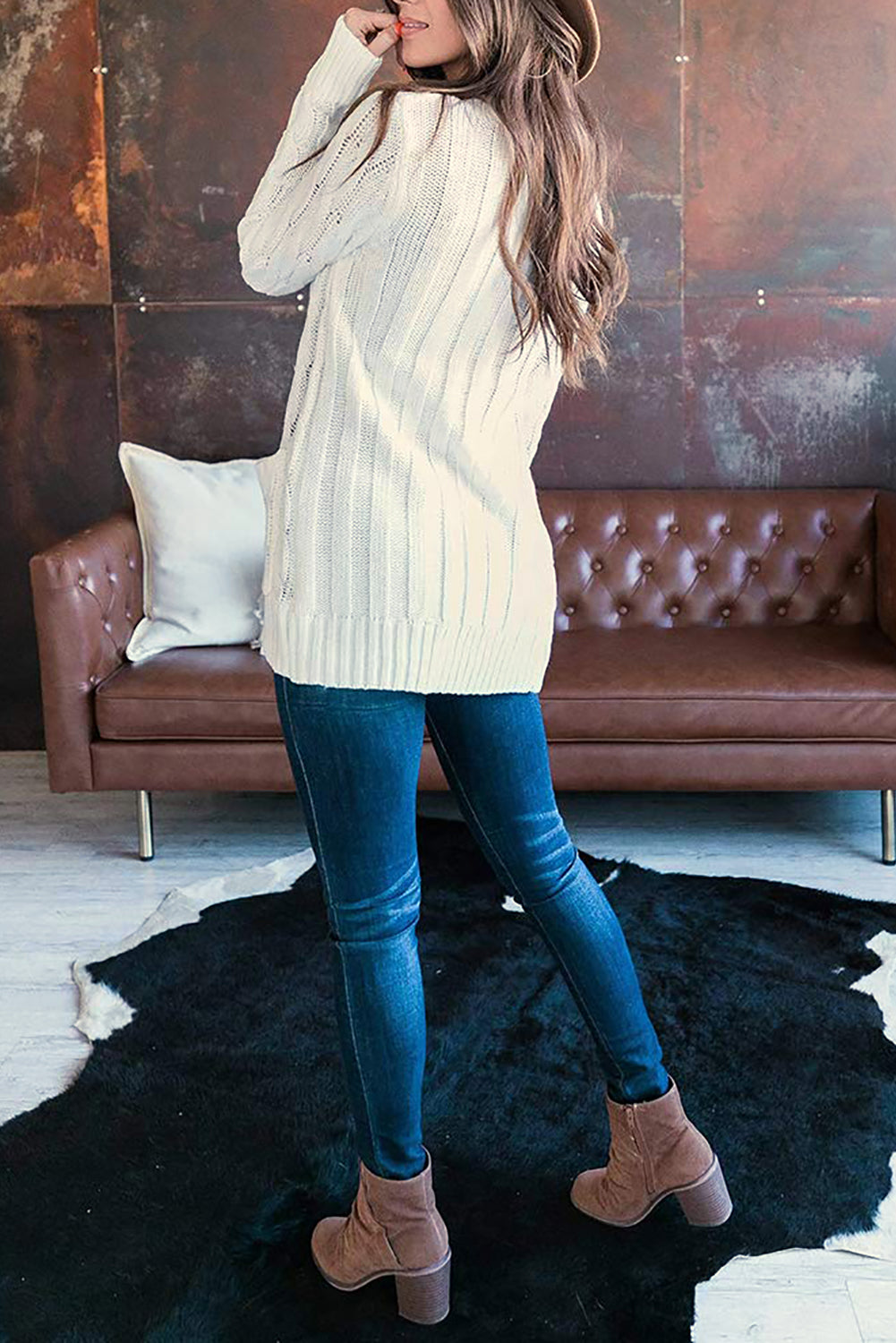 LM | Trendy and elegant winter cardigan