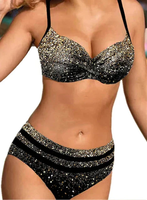 TS | Printed two-piece bikini