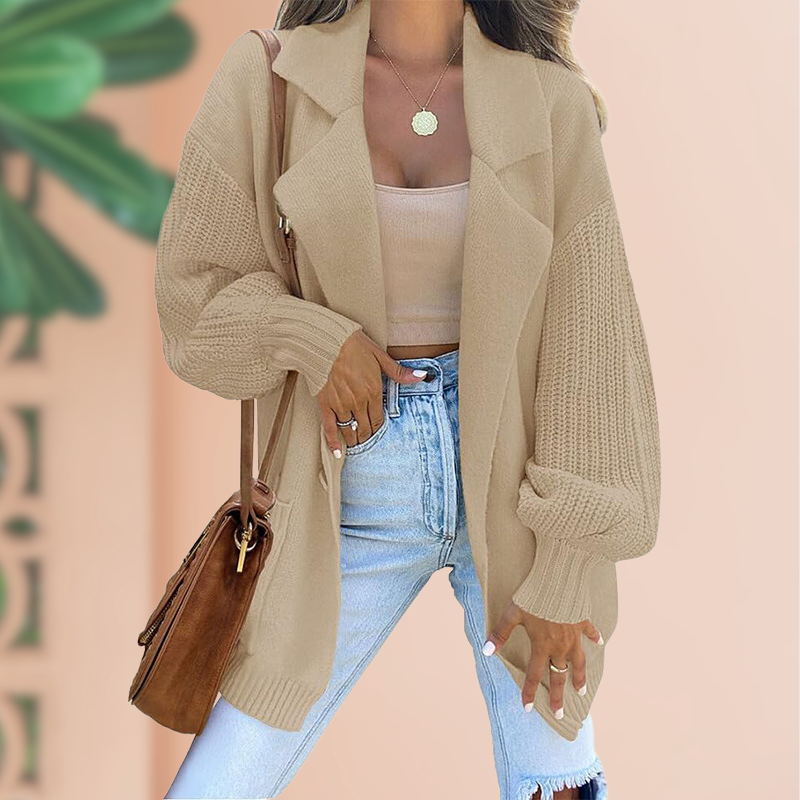 LM | Effortless and chic winter cardigan