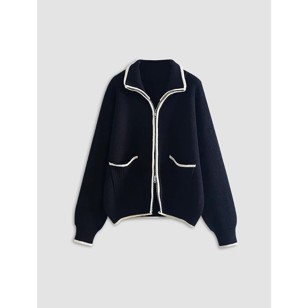 LM | Simple and stylish winter cardigan