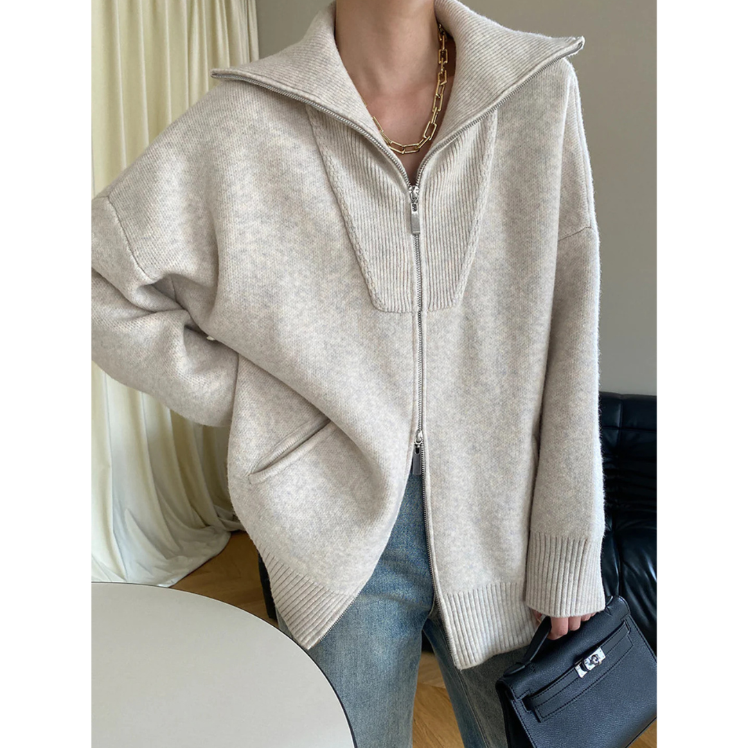 LM | Effortless and trendy winter cardigan
