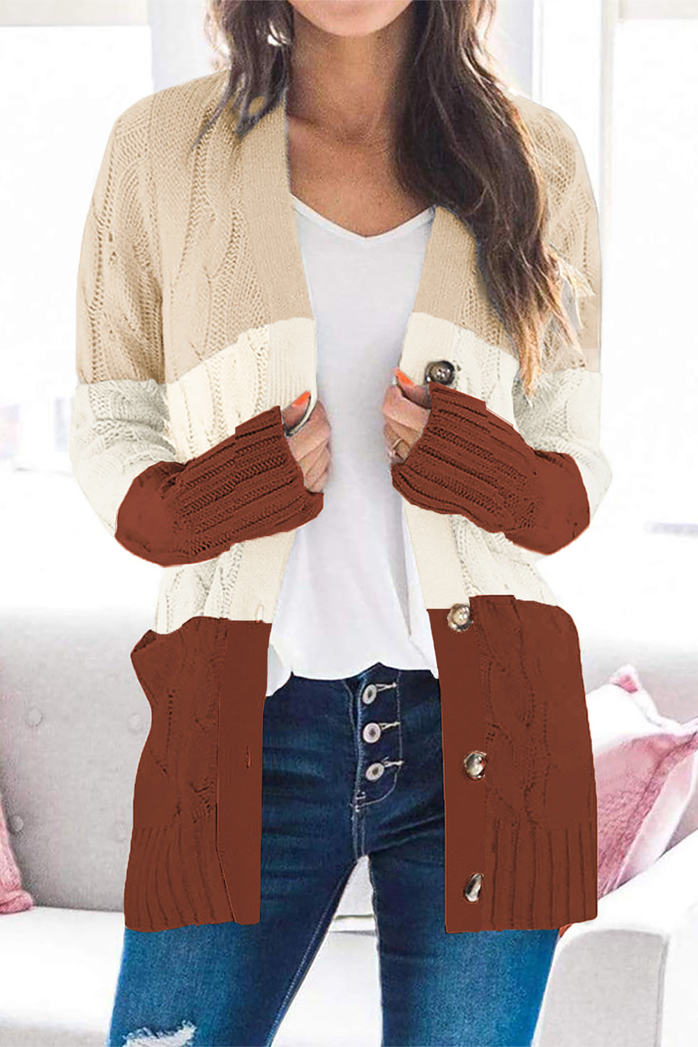 LM | Trendy and elegant winter cardigan