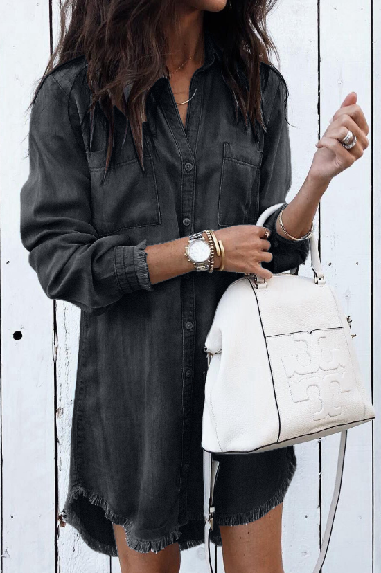 LM | Vintage denim dress