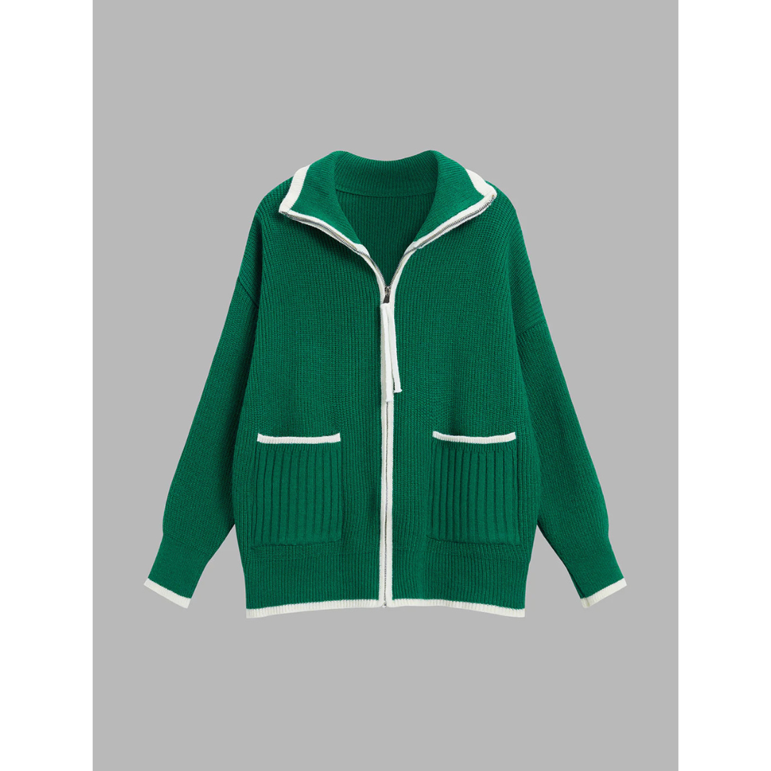 LM | Simple and stylish winter cardigan