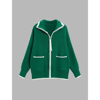 LM | Simple and stylish winter cardigan