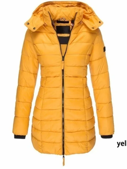 TS | Women's puffer jacket with hood