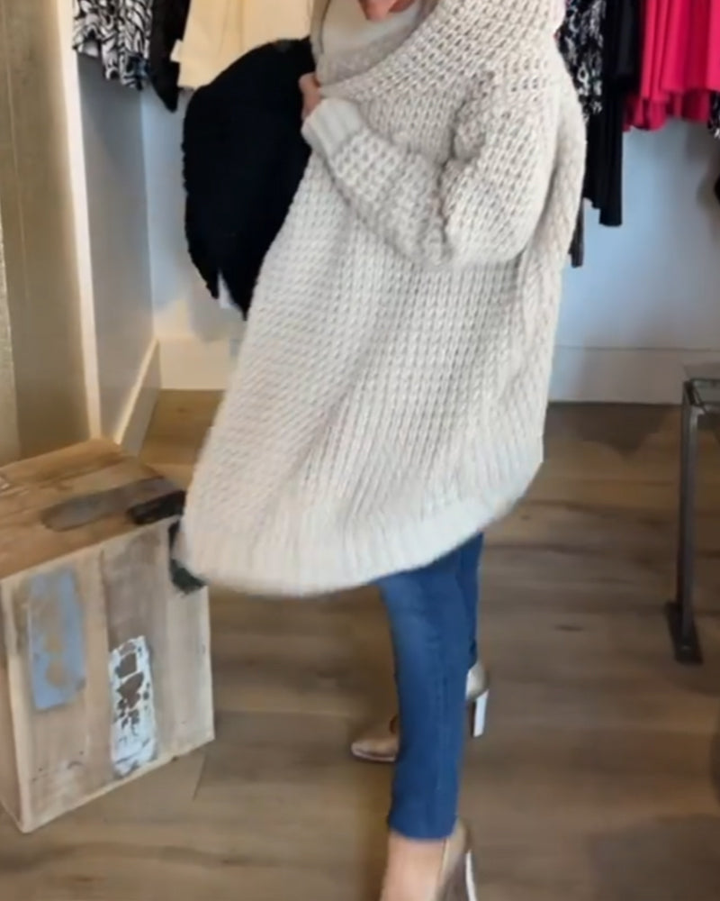 LM | Modern and fashionable winter cardigan