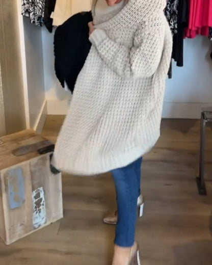LM | Modern and fashionable winter cardigan