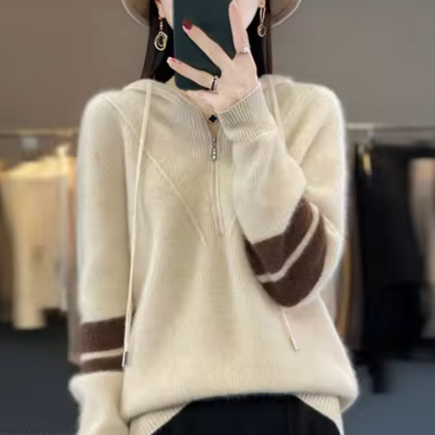 LM | Casual and fashionable winter sweater