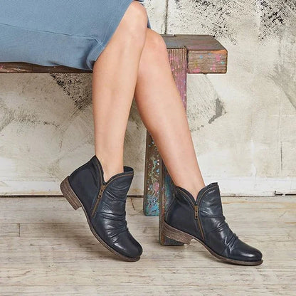 LM | WOMEN'S BOOTS WITH ZIPPER AND ANKLE PROTECTION 2023
