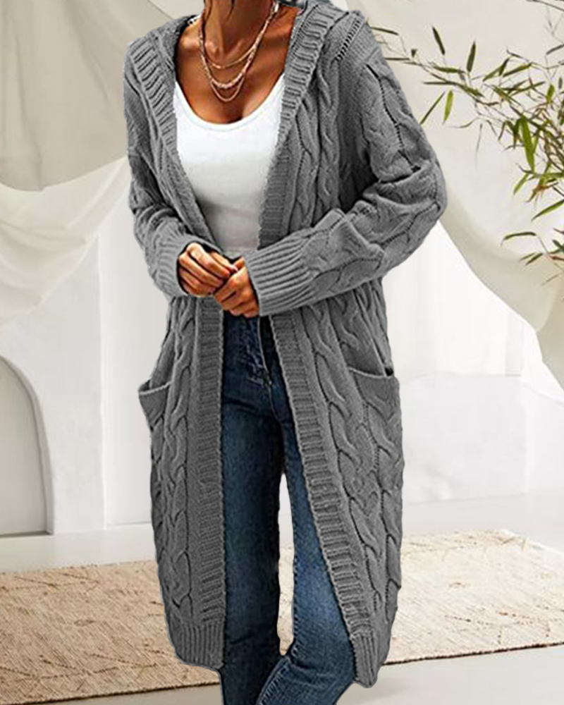 LM | Simple and stylish winter cardigan
