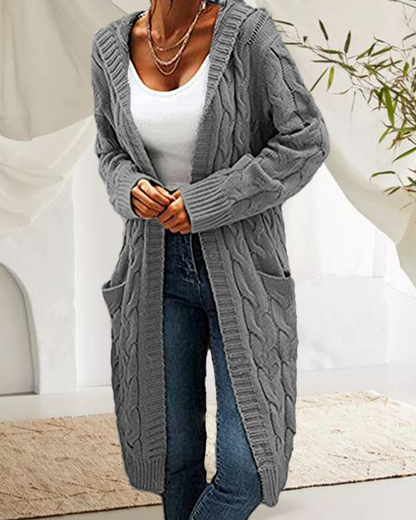 LM | Simple and stylish winter cardigan