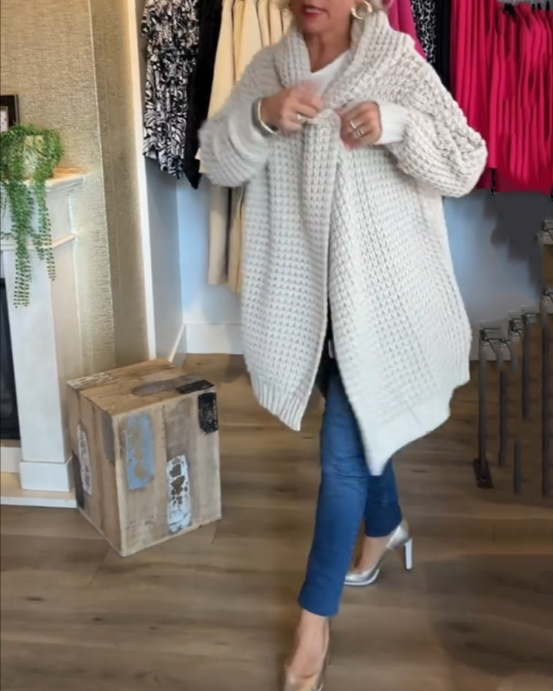 LM | Modern and fashionable winter cardigan