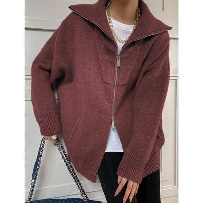 LM | Effortless and trendy winter cardigan