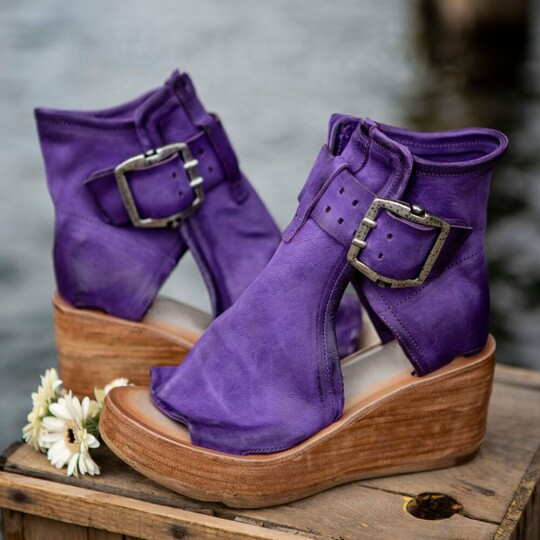 TS | Boho wedge sandals