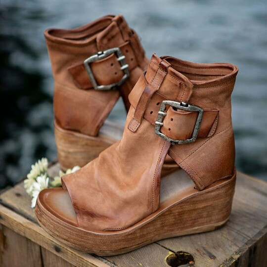 TS | Boho wedge sandals