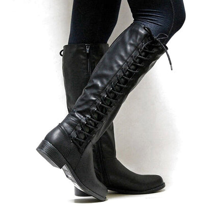 LM | Elegant lace-up boots