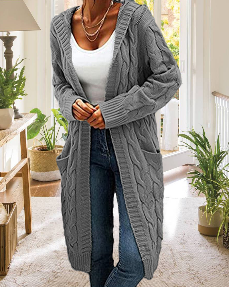 LM | Simple and stylish winter cardigan