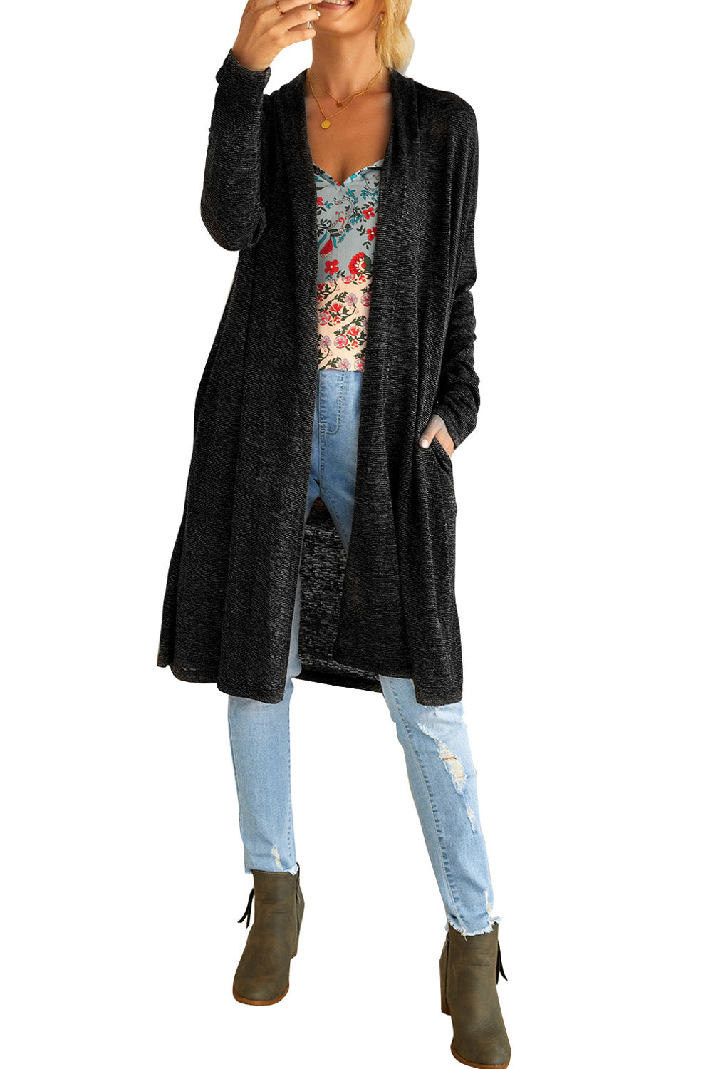 LM | Effortless and trendy winter cardigan