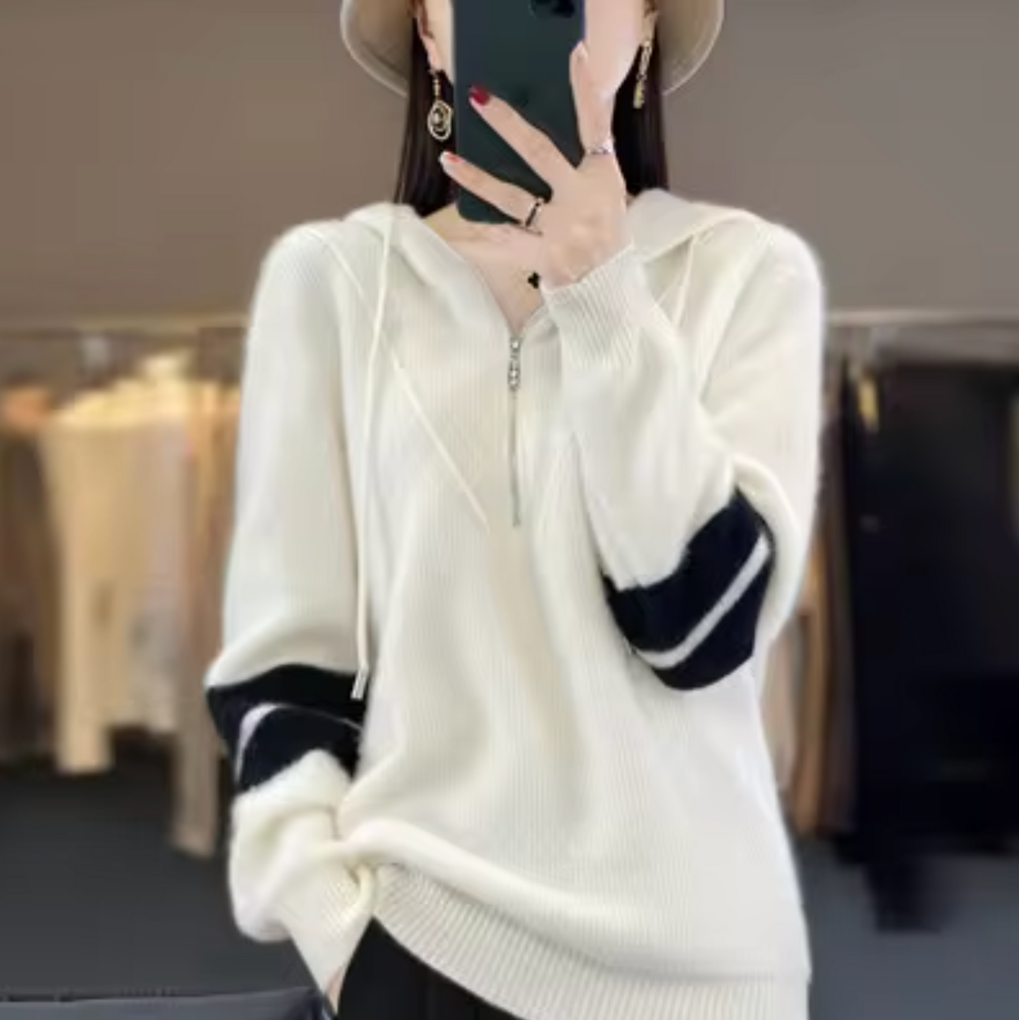 LM | Casual and fashionable winter sweater