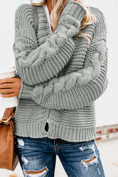 LM | Casual and fashionable winter cardigan