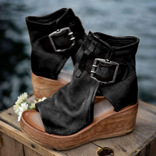 TS | Boho wedge sandals