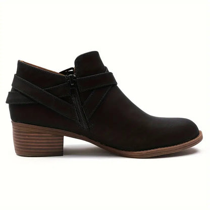 LM | WOMEN'S BOOTS WITH SIDE ZIPPER